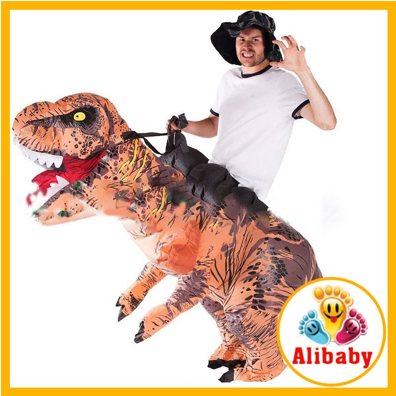 Bộ đồ khủng long bơm hơi hóa trang cho người lớn đồ hóa trang halloween E1122