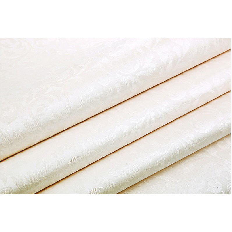 Decal giấy dán tường hoa nền kem (khổ rộng 60cm) GIÁ BÁN 1M