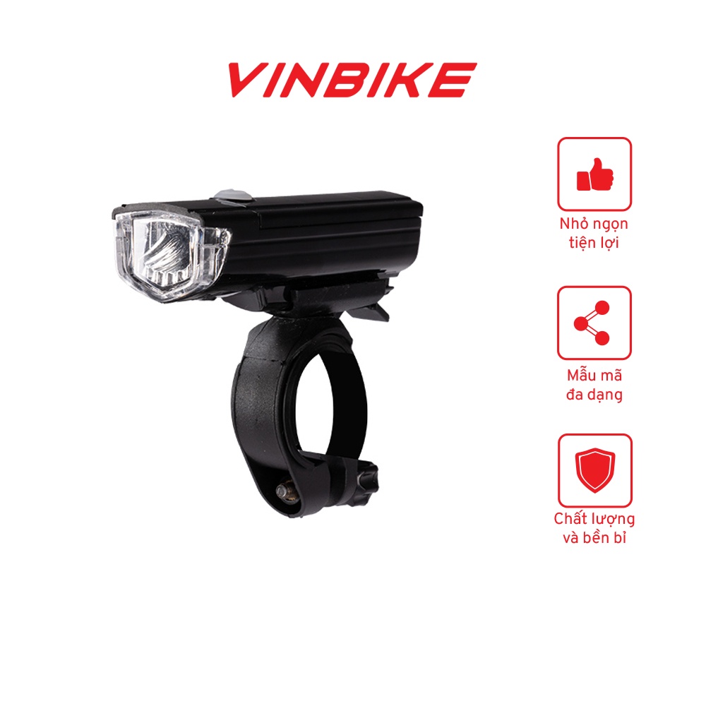 [FREESHIP] Đèn Trước Xe Đạp Thể Thao Pin AAA 80 Lumen VB26 Bicycle Front Light