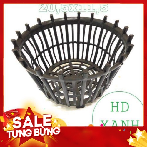 Chậu nhựa hd 20,5x11,5cm