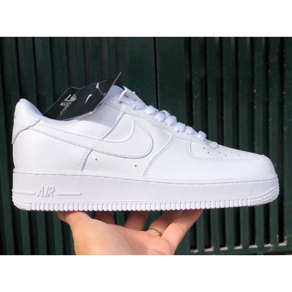 Giày AF1 trắng, Giày Sneaker Air Force 1 full white dễ phối đồ cho cả nam và nữ cực hot 2022 Full Box + Bill | BigBuy360 - bigbuy360.vn