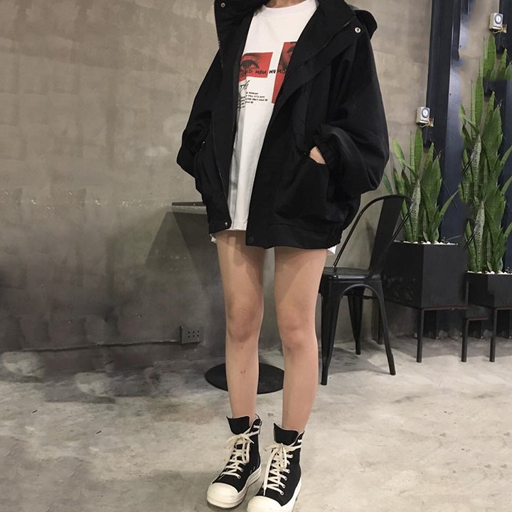 ÁO KHOÁC KAKI HỘP ĐEN - BOX JACKET UNISEX | BigBuy360 - bigbuy360.vn