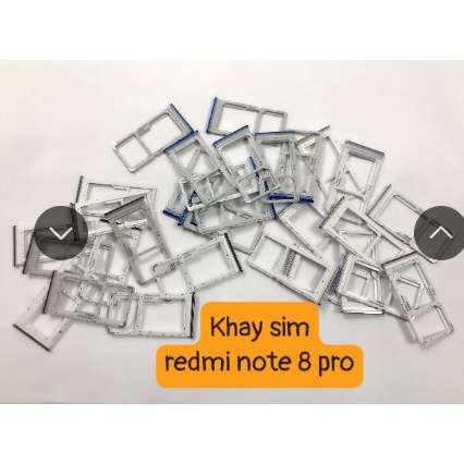 Khay sim redmi note 8 pro