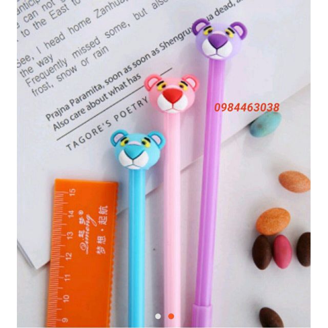 Bút gel Báo hồng (ms168)