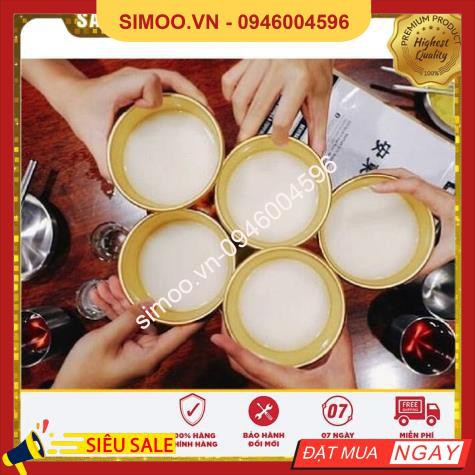 CHÉN UỐNG RƯỢU GẠO MAKGEOLLI CỦA HÀN QUỐC
