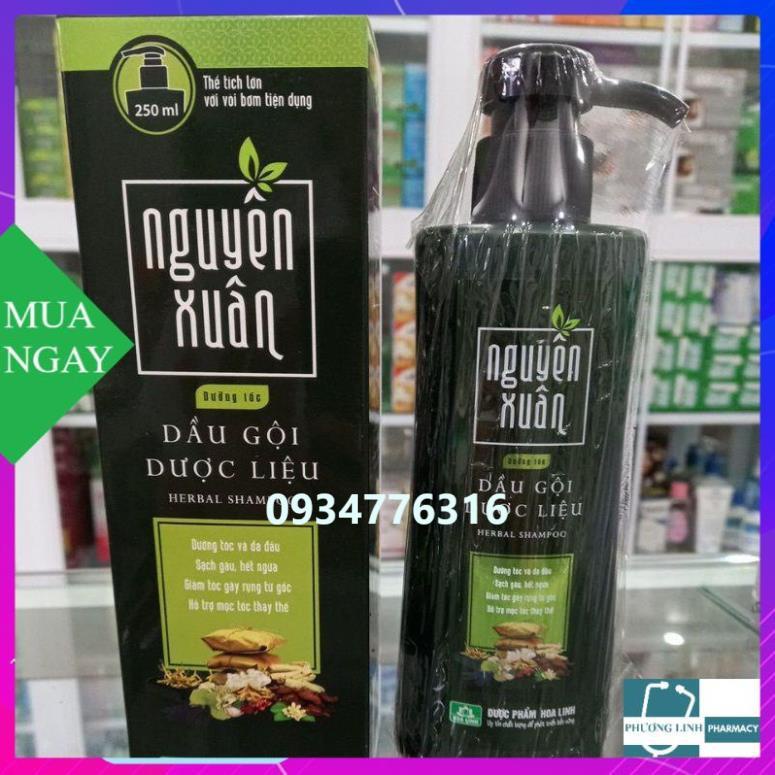 dầu gội dưỡng tóc nguyên xuân chai có vòi