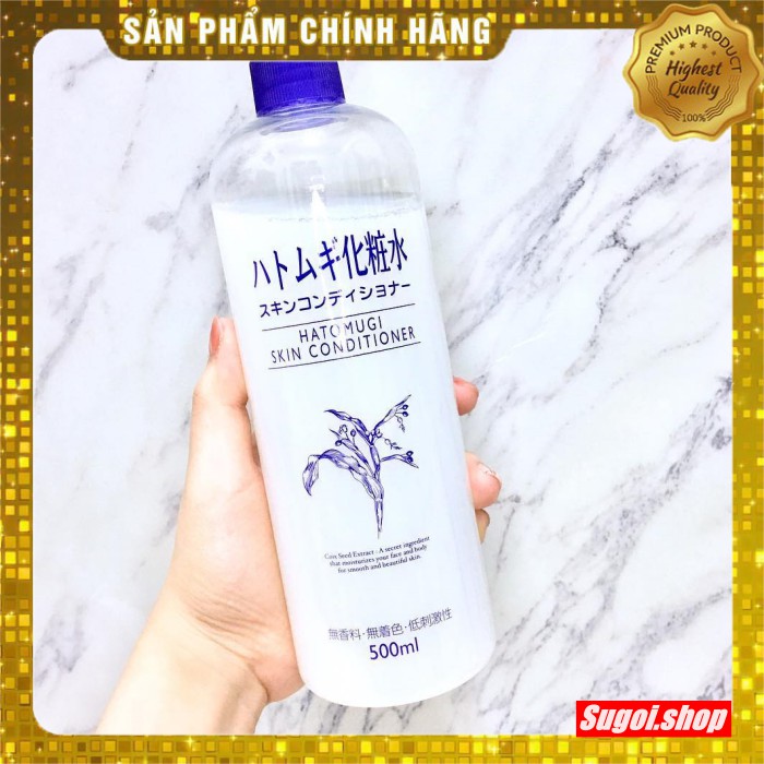  Nước hoa hồng ý dĩ hatomugi 500ml | BigBuy360 - bigbuy360.vn