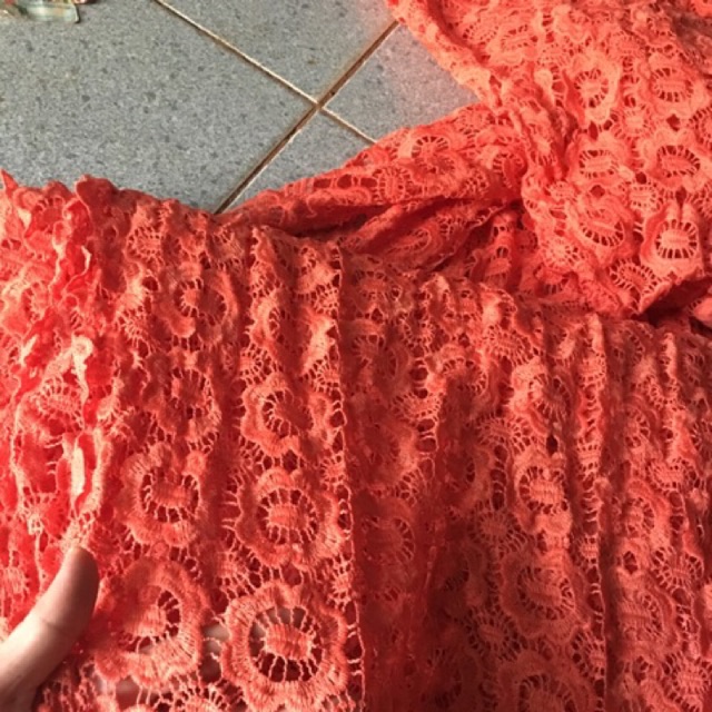 Ren chỉ màu cam đẹp