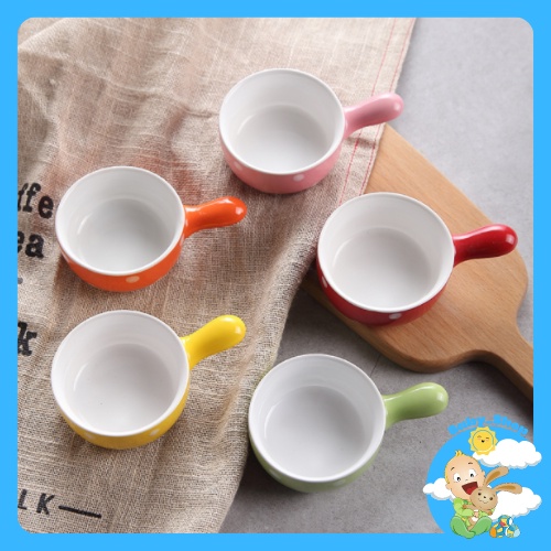 Bát Ăn Dặm Gốm Sứ Mini Cao Cấp Kiểu Nhật - Bát ăn dặm sứ mini cao cấp kiểu gáo