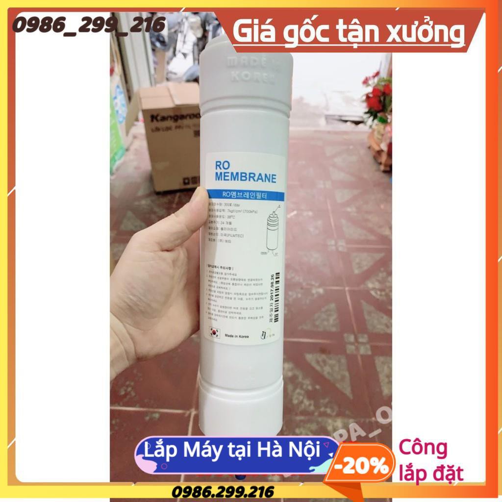 Màng Lọc Ro Hàn Quốc ( Loại 11 ich)♥️ Màng Liền Hàn Quốc Thay Vừa Cho Các Dòng Máy Korihome, Kangaroo, Máy Tích Hợp RO