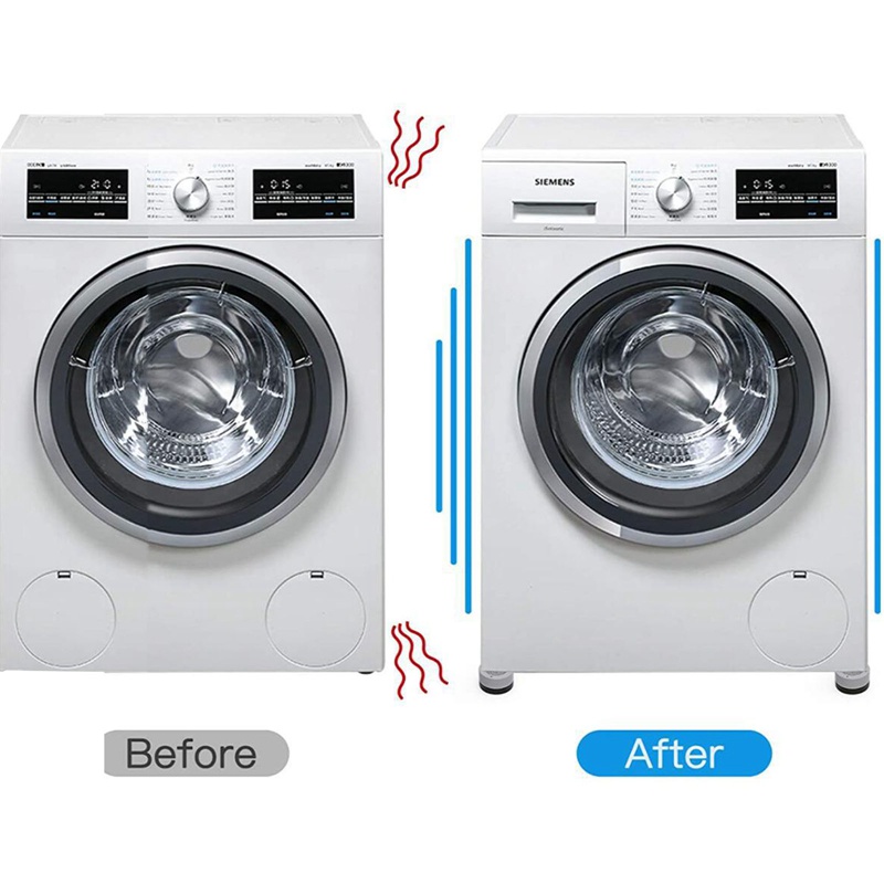 1 Miếng Đệm Cao Su Chống Rung / Chống Trượt / Tiếng Ồn Thông Dụng Cho Máy Giặt / Tủ Lạnh
