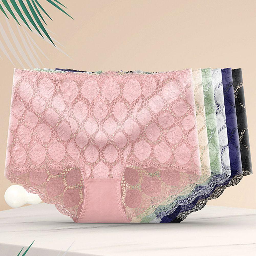 Quần Lót Cotton Phối Lưới Thoáng Khí Gợi Cảm Cho Nữ