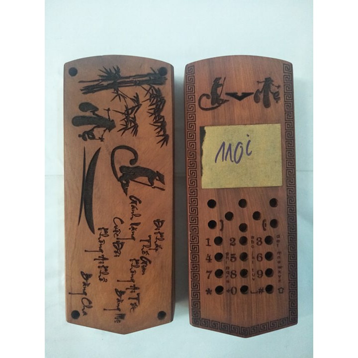 VỎ Gỗ 110i Hình Cha Mẹ