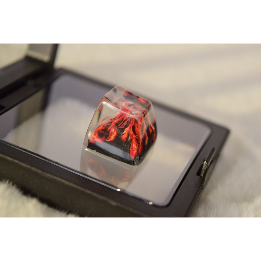 Keycap núi lửa