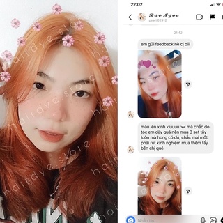 THUỐC NHUỘM TÓC MÀU CAM