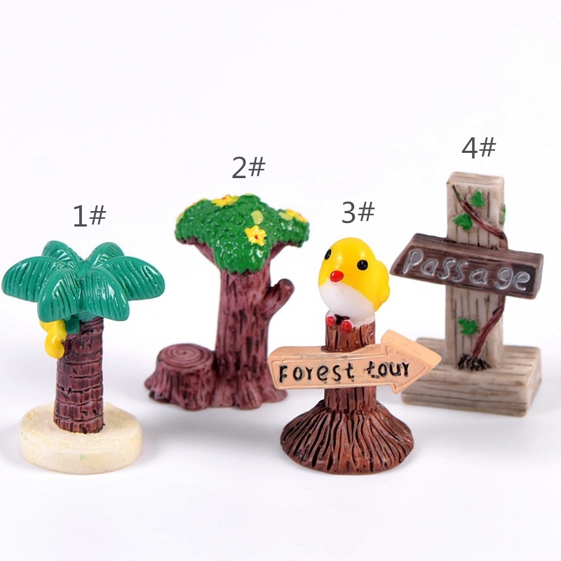 1 Đồ trang trí Gốc Cây Mini Trang Trí Sân Vườn