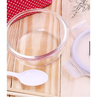 Hộp thủy tinh tròn LocknLock 650ml
