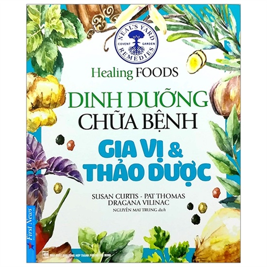 Sách - Dinh Dưỡng Chữa Bệnh - Gia Vị &amp; Thảo Dược - 8935086851005