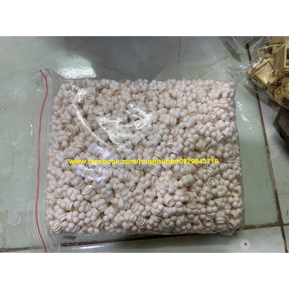 Lego phụ kiện Moc : combo 10 part kem - tạo hiệu ứng khói