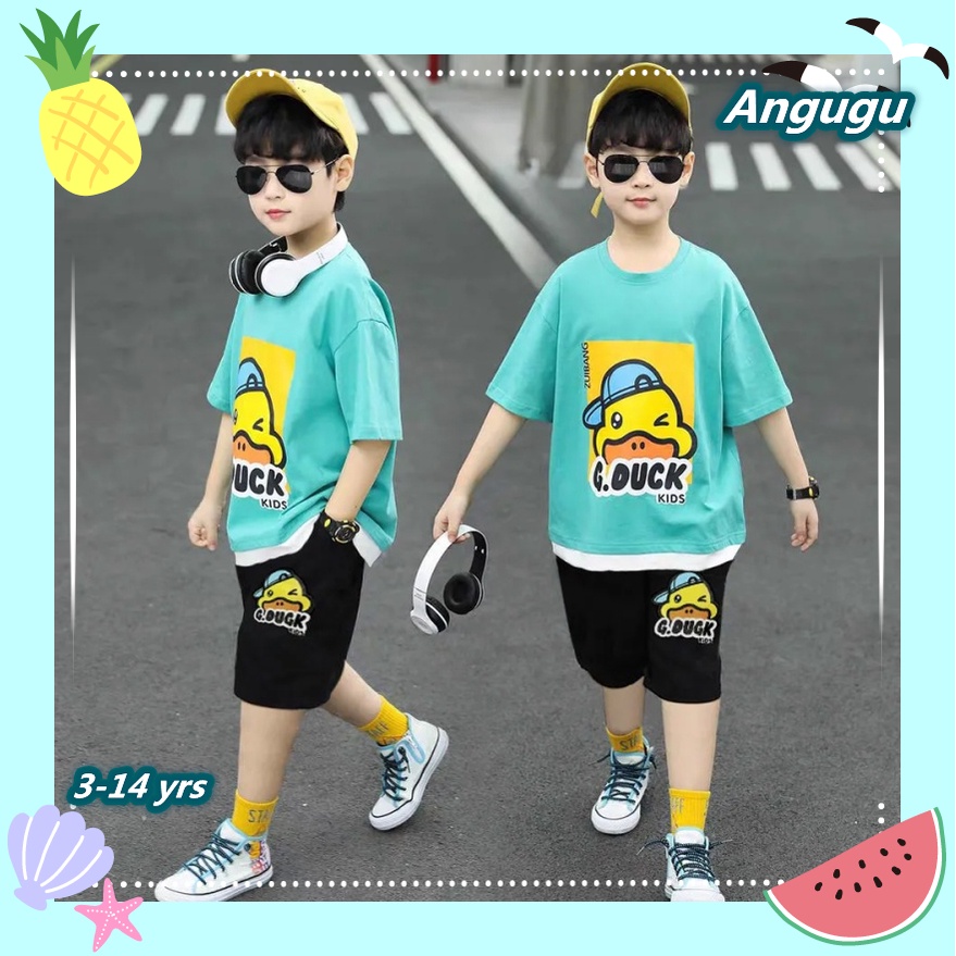 Set 2 Món Áo Thun + Quần Short Thời Trang Hàn Quốc Cao Cấp Cho Bé Trai Từ 3 Đến 4 Đến 5 Đến 6 Đến 7 Đến 8 Đến 9 Đến 10 Đến 11 12 Tuổi