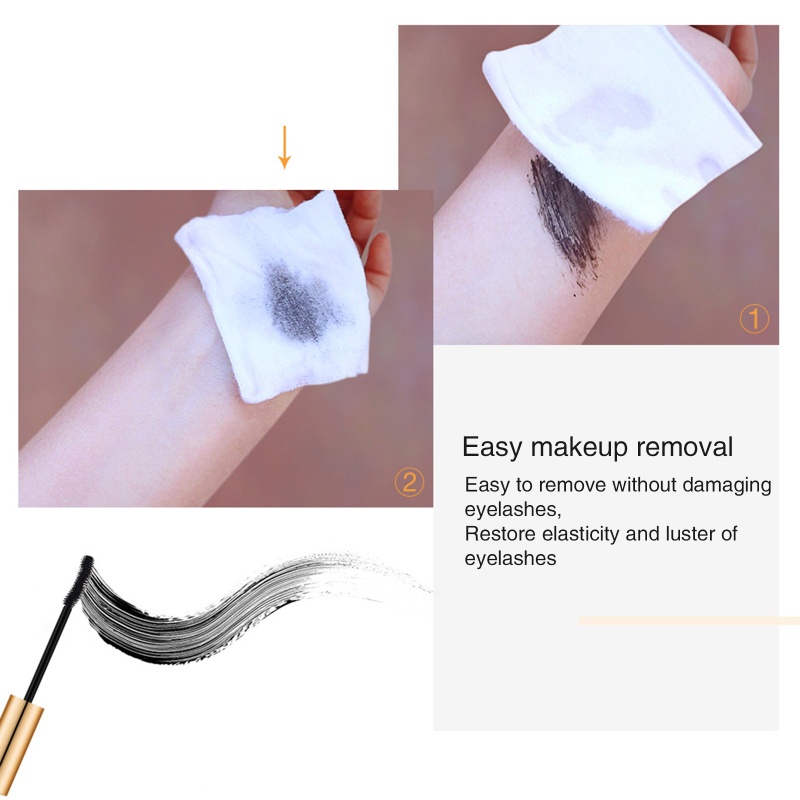 Mascara Sợi Tơ 3D Chống Thấm Nước Lâu Trôi Không Nhòe Chuốt Dài Mi