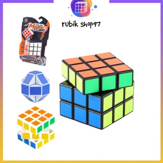 Rubik Magic Cube Dán 3x3 -FREESHIP-combo 3 sản phẩm hàng xịn xoay cực mượt ,rubik_shop97