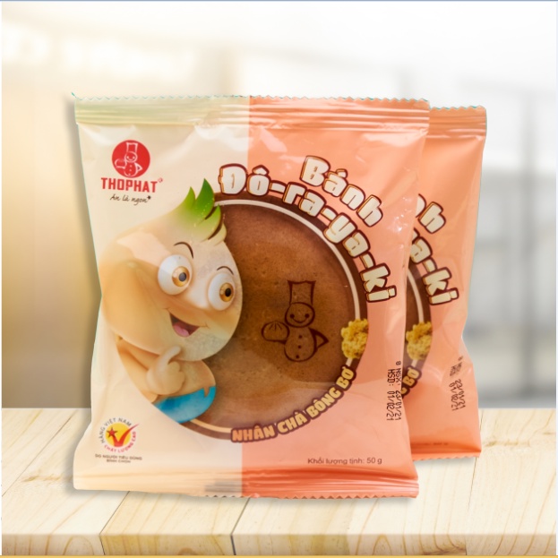 Bánh Đô-Ra-Ya-Ki Nhân Chà Bông Bơ THỌ PHÁT FOOD 50gr (4 cái)