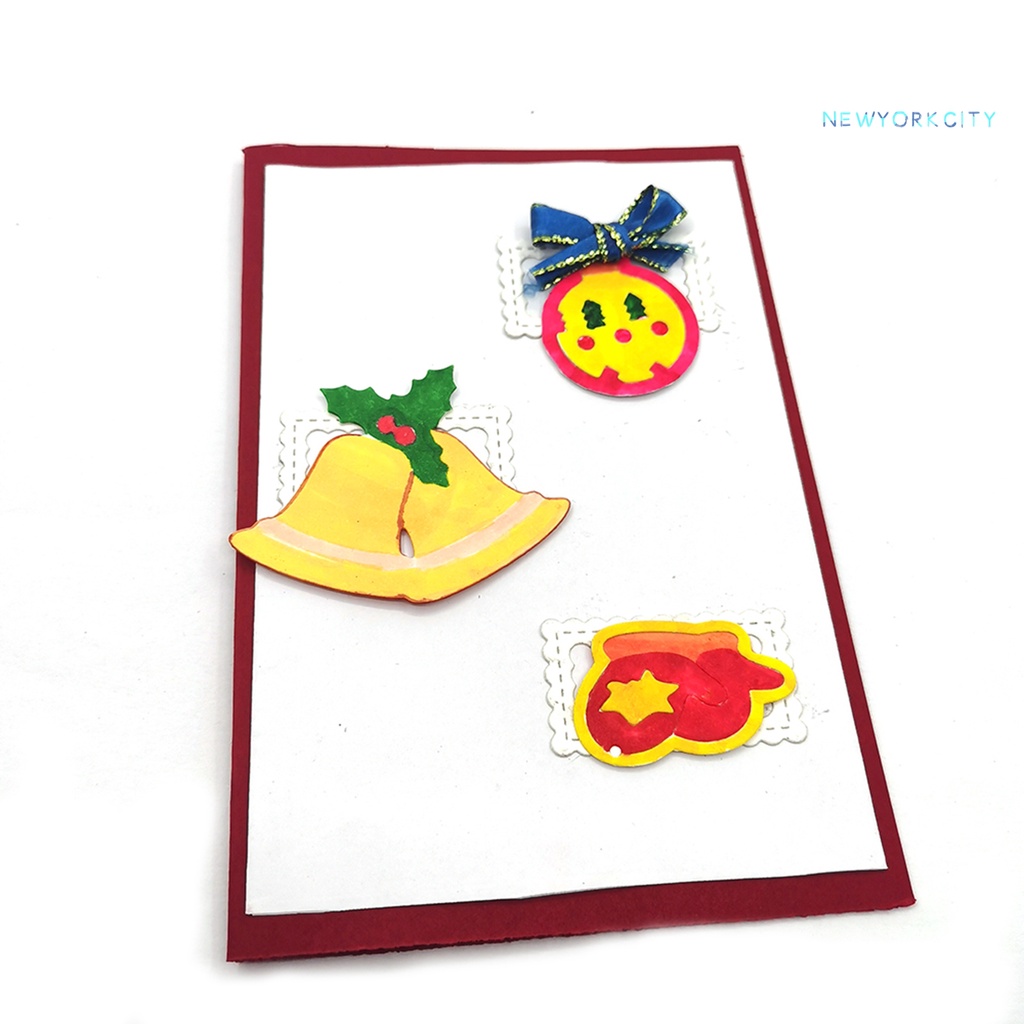 Ny-đồ Thủ Công Cắt Hai Chuông Nhỏ Dễ Sử Dụng Bằng Thép Carbon Làm Quà Giáng Sinh Cho Trẻ Em