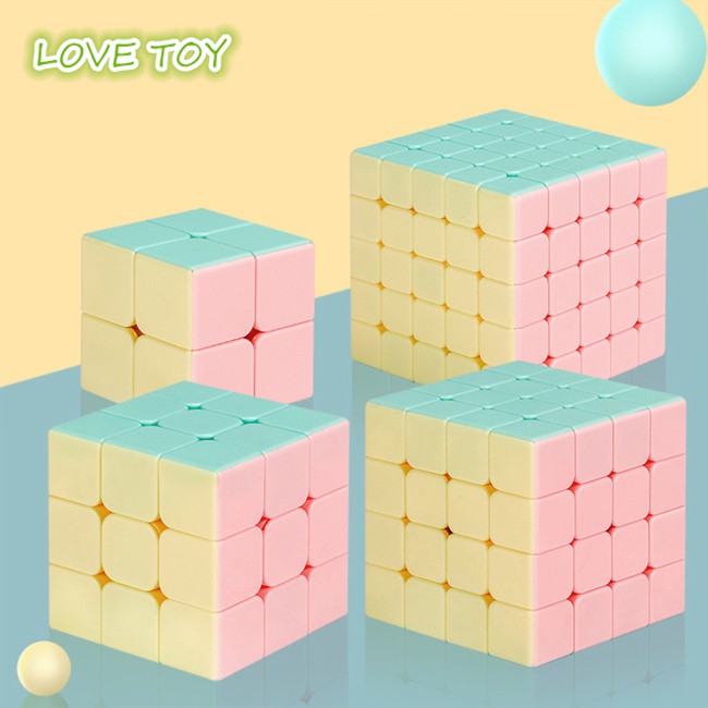 Giá rẻ 2x2 3x3 4x4 5x5 Rubik's Cube Master Chính hãng Macaron-Shop Speed ​​Cube