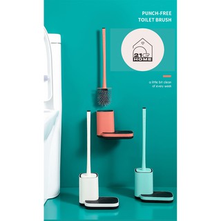 21Home Hộp cọ bồn cầu treo tường có khay đựng