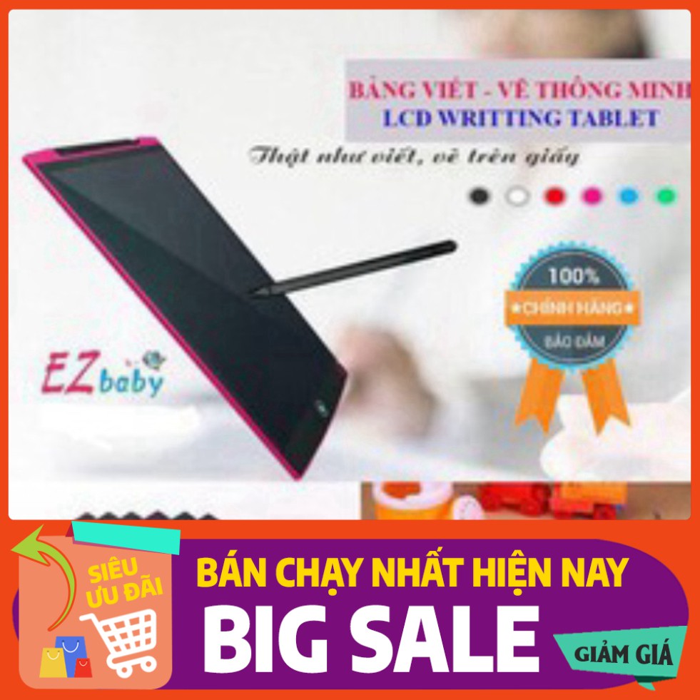 [FREE SHIP] 💥[BẢN MỚI NHẤT]💥Bảng Viết Ipad Thông Minh Tự Xóa Màn Hình LCD 8.5 inch💥 SIÊU HOT💥