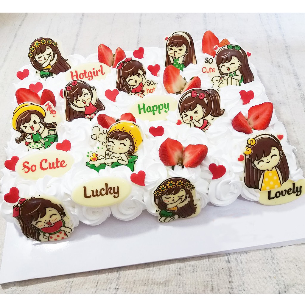 Khuôn CHOCO DECO Hotgirl - CI08 - Đồng Tiến Việt Nam