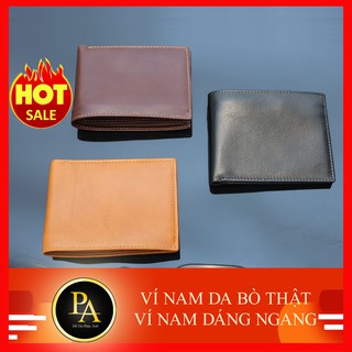 Ví da nam ví da thật da bò ftt leather mã vddvcs2x