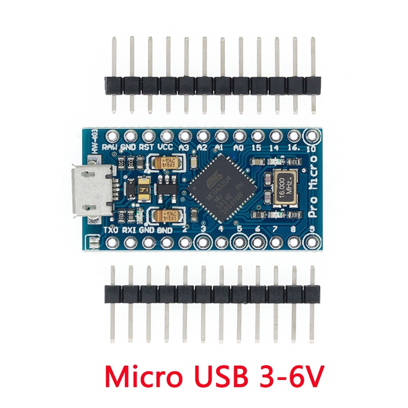 Mô Đun Mini/Type-C/Micro USB Pro ATMEGA32U4 5V/16MHZ Kèm Đầu Nối 2 Hàng Cho arduino