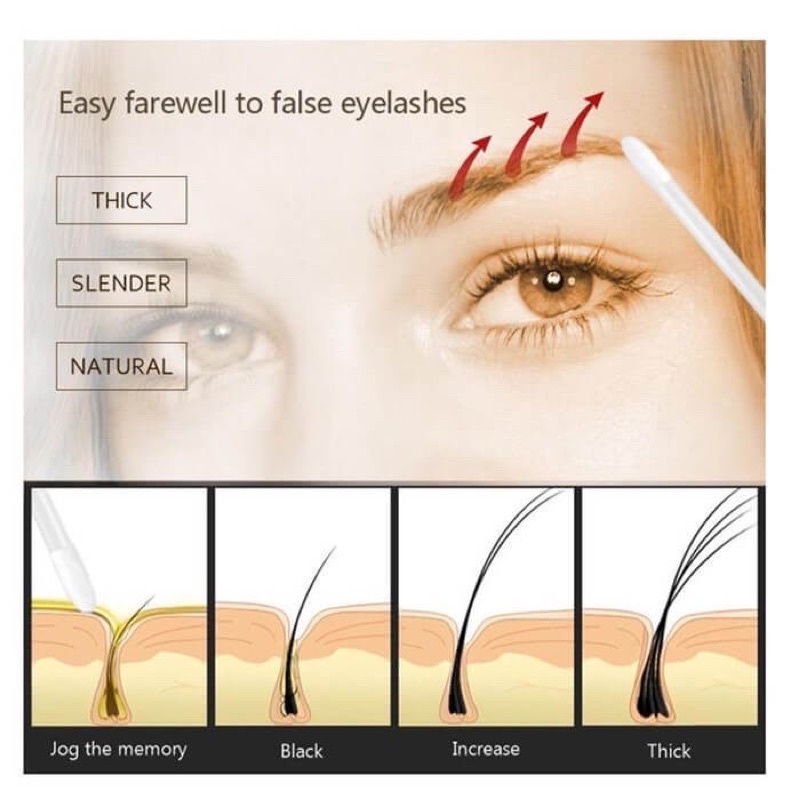 Serum Dưỡng Kích Mọc Chân Mày F EYEBROW ENHANCER CHUẨN AUTH 100% | BigBuy360 - bigbuy360.vn