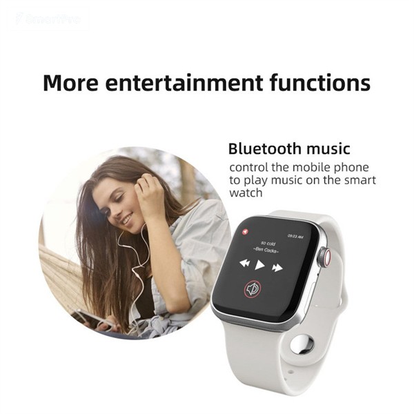 T900 Đồng Hồ Thông Minh ⌚ [Hàng Chuẩn Chức Năng] ⌚ Smartwatch Rẻ Hot - Đo Nhịp Tim - Màn Hình Màu Series 5 - Dây 44mm