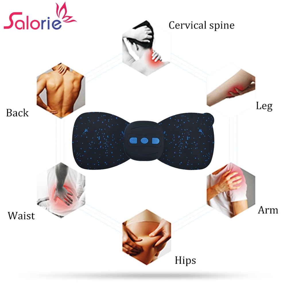 Máy massage cổ/ vai/ cánh tay/ chân/ hông Salorie mini bằng điện mini đa tiện dụng