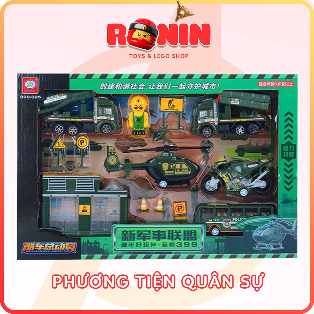 Bộ Đồ Chơi Xe Ô Tô / Máy bay / Xe Bus Giao Thông Thành Phố Chủ Đề Công Trường / Hàng Không / Cứu Hỏa / Quân Sự