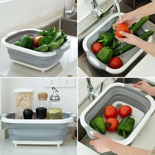 Chậu thớt đa năng thông minh 3 trong 1, chậu đa năng, thớt đa năng 3 in 1
