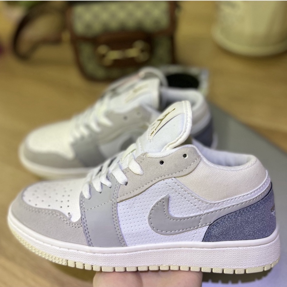 Giày thể thao Jordan JD1 Low, Giày sneaker Jordan Paris cổ thấp nam nữ siêu hot Full Box Bill