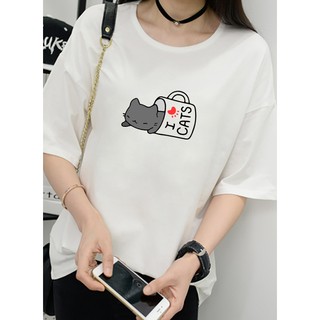 🌈🌈i67 áo thun nữ tay lỡ form rộng cho nàng dạo phố 🌈🌈