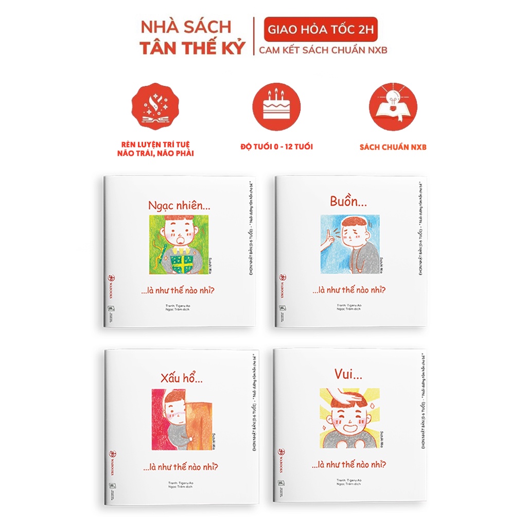 Sách Ehon - Điểu kỳ diệu của cảm xúc - Ehon Nhật Bản dành cho bé 0-6 tuổi