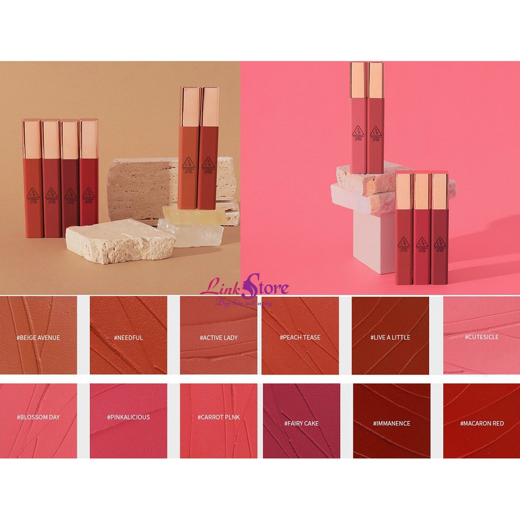 Son Kem Lỳ 3CE CLOUD LIP TINT SIÊU HOT