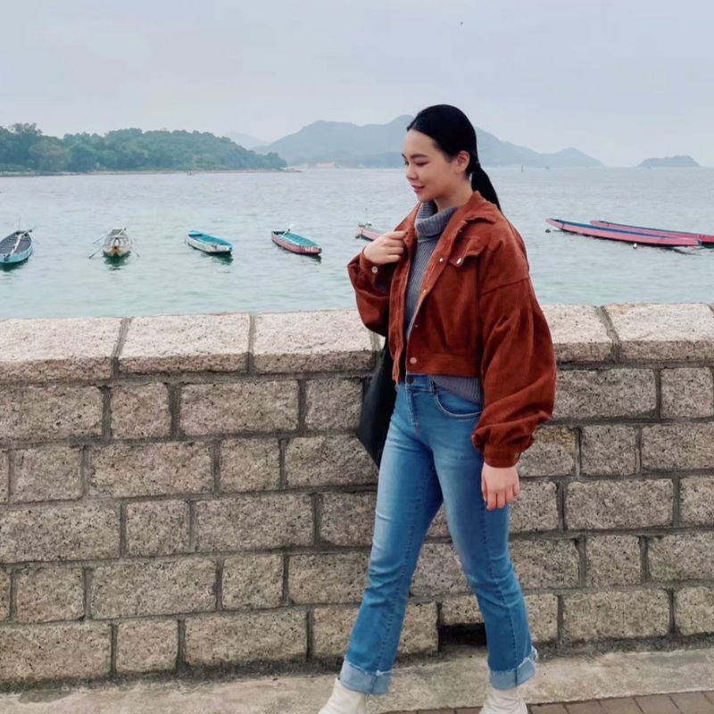 {Nhiều màu} Áo khoác jacket form rộng phối túi Shein xuất Âu (có sẵn)