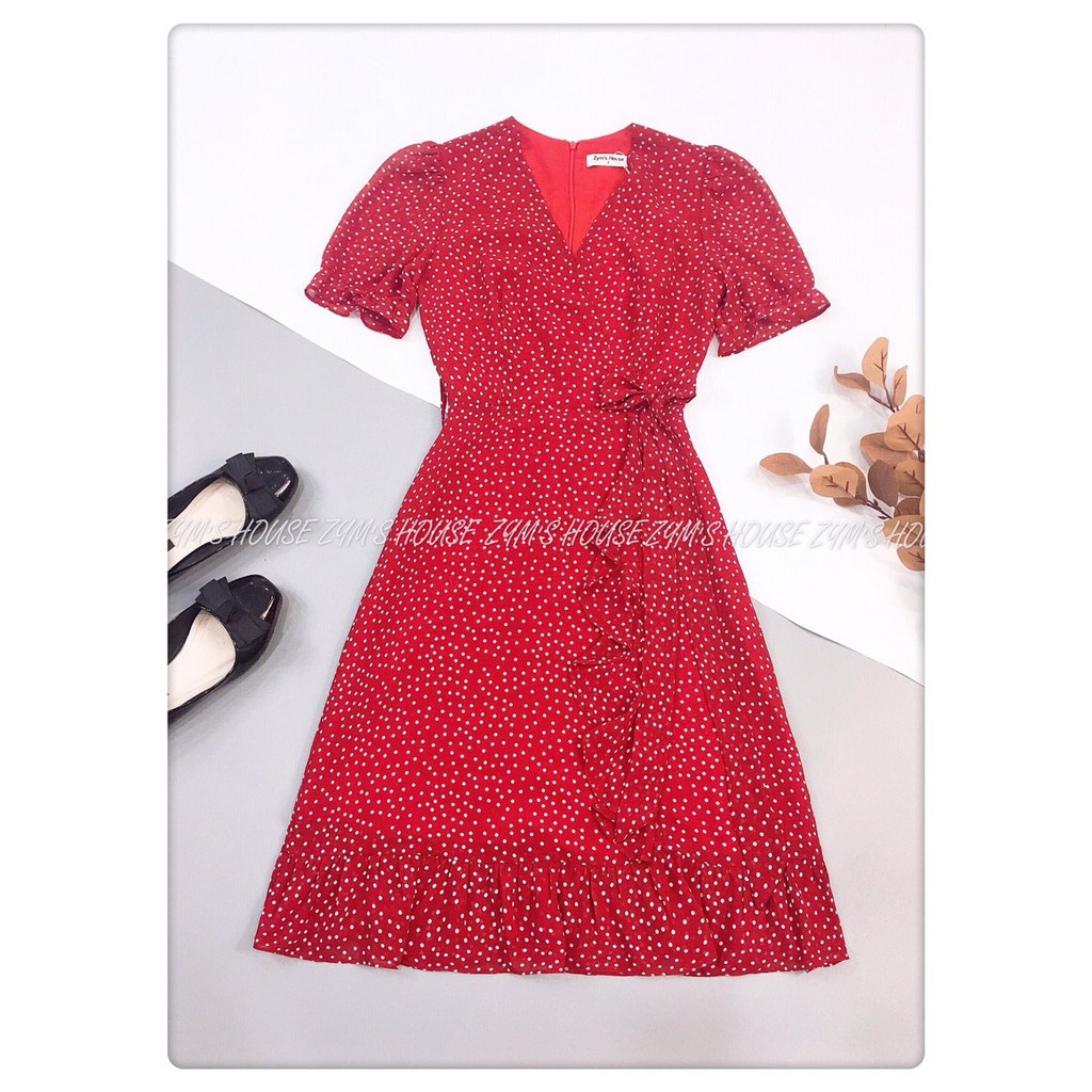 [Mã FAMALLT5 giảm 15% đơn 150k] Váy Chấm Bi Dự Tiệc Zym's House - V1194 | BigBuy360 - bigbuy360.vn