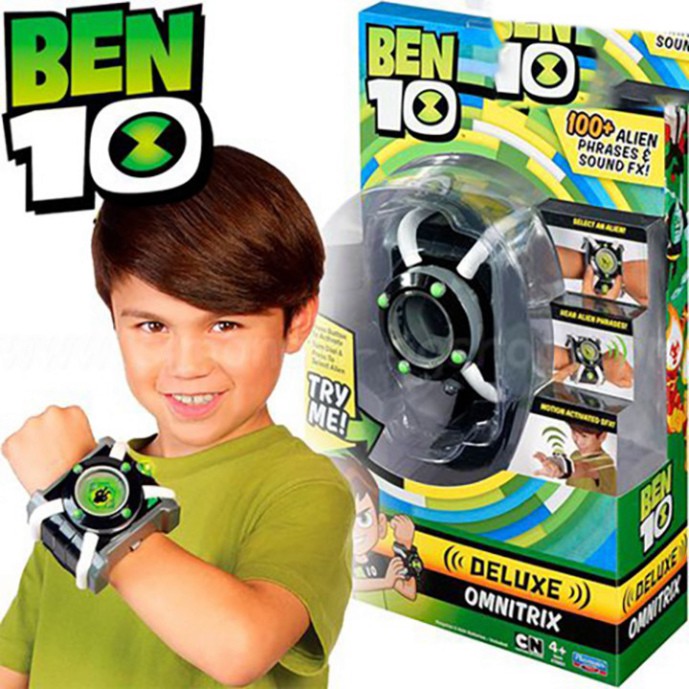 ĐỒ CHƠI - Omnitrix Deluxe - Đồng Hồ ben010 Đặc Biệt A3173- Phát Triển Khả Năng Nhận Biết