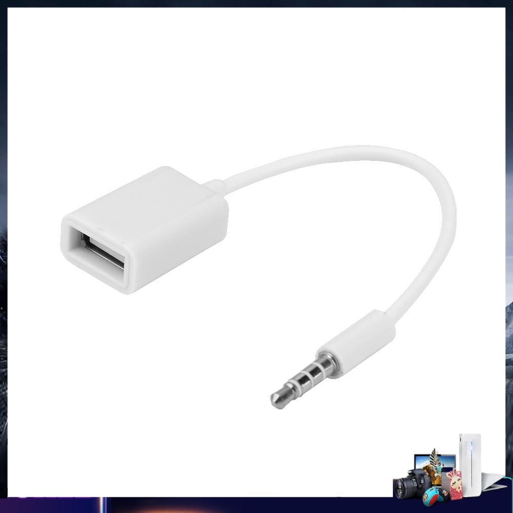 Dây cáp chuyển đổi âm thanh AUX 3.5mm sang USB 2.0 Type A