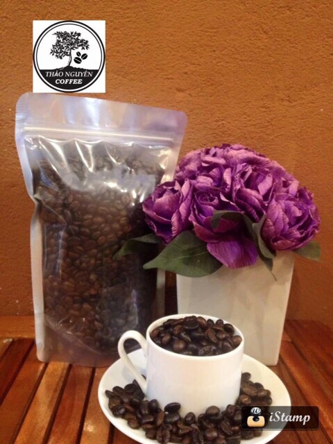 Cafe sạch nguyên hạt rang xay