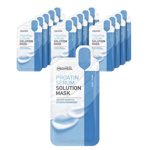 Set 15 mặt nạ tinh chất dưỡng ẩm, phục hồi chuyên sâu Mediheal Proatin Serum Solution Mask Pack 25ml