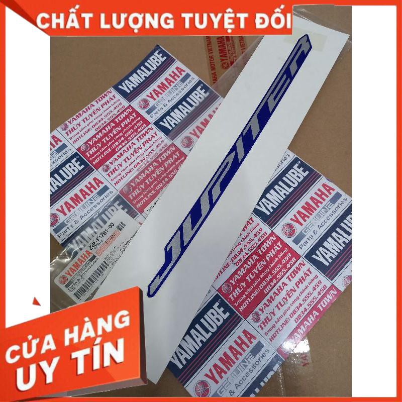 Tem xe xanh GP JUPITER chính hãng yamaha 2VPF17810000
